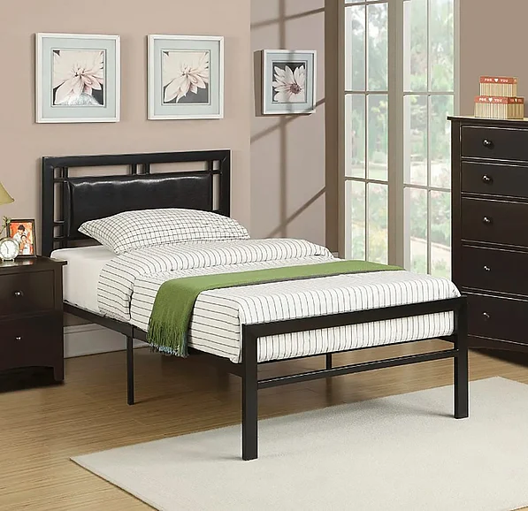 Boss Furniture F9413F Full Bed in Black