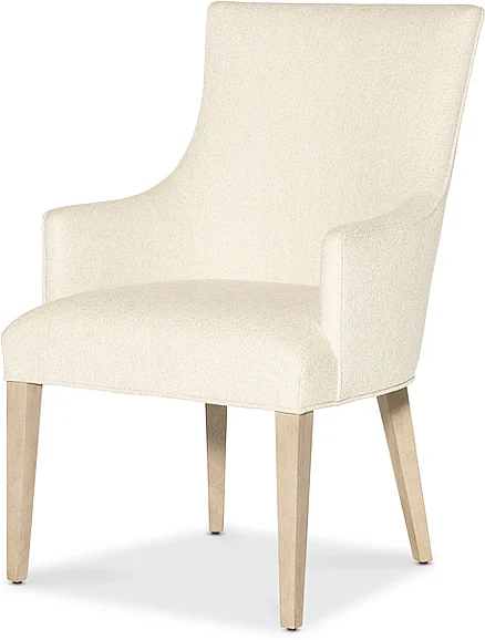 Hooker Furniture Westwood Upholstered Arm Chair (Set of 2) in Light Wood 6133-75500-80