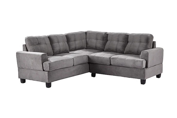 Glory Furniture G513 Sectional in Grey G513B-SC