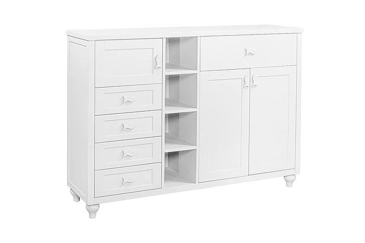 Cottage Creek Fishtails Chifferobe in White 2782-0150