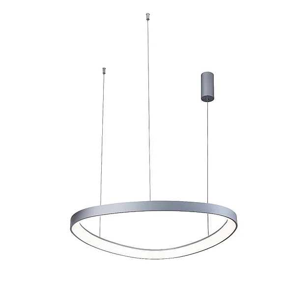 Lumpure Florida 2 LED Pendant 48W Silver 5355-848RPP-SLV-3