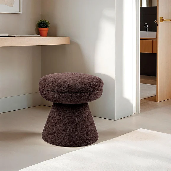 Furniture of America Cynthia Stool in Brown FM-AC8002BR