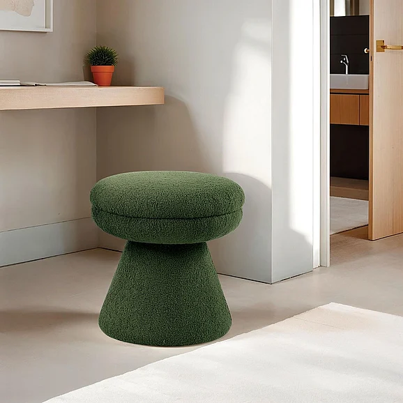 Furniture of America Cynthia Stool in Green FM-AC8002GR