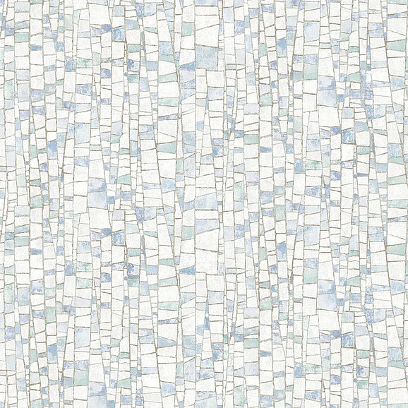 York F53-Formations Kaleidoscopic Blue Wallpaper FM1081 (Double Roll)