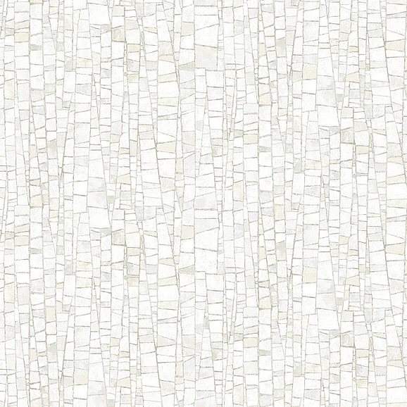 York F53-Formations Kaleidoscopic Soft Neutral Wallpaper FM1083 (Double Roll)