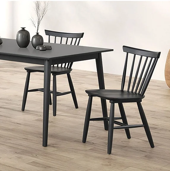 Furniture of America Beale Dining Table in Black FM3100BK-T