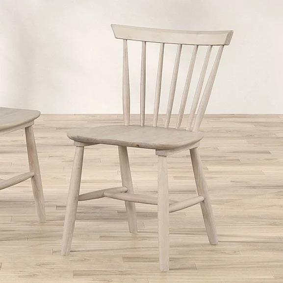 Furniture of America Beale Dining Chair in White Oak FM3101NT-SC-2PK (Set of 2)