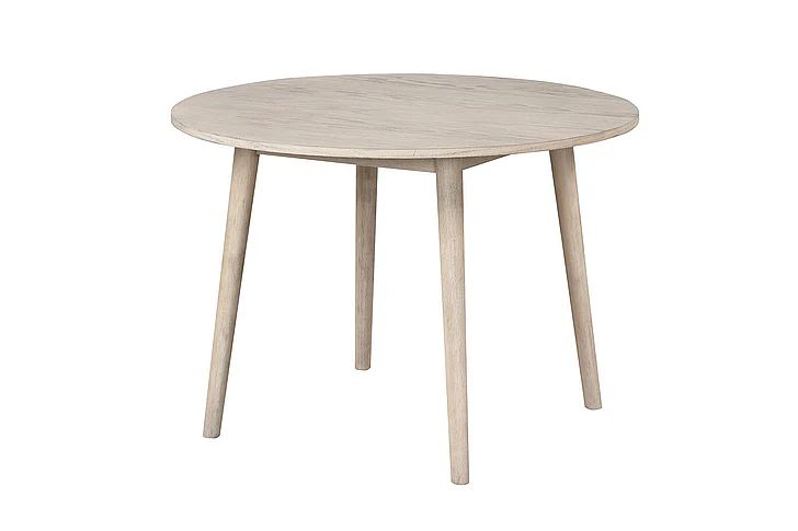 Furniture of America Yate Round Dining Table in Natural Oak FM3102NT-RT