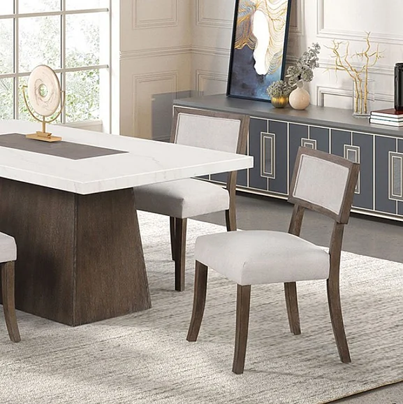 Furniture of America Grasten Dining Table in Dark Walnut FM3332DB-T-TABLE