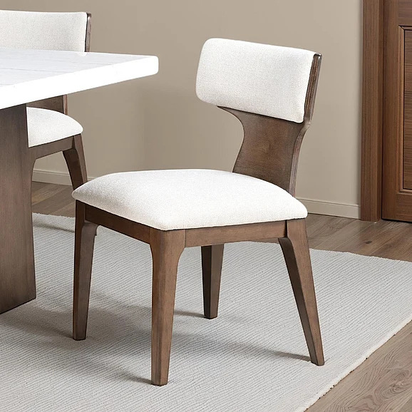 Furniture of America Caerwys Side Chair (Set of 2) in Brown FM34004BR-SC-2PK
