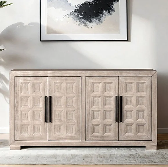 Furniture of America Hatton Cross Sideboard in Tawny FM39011NT-SV
