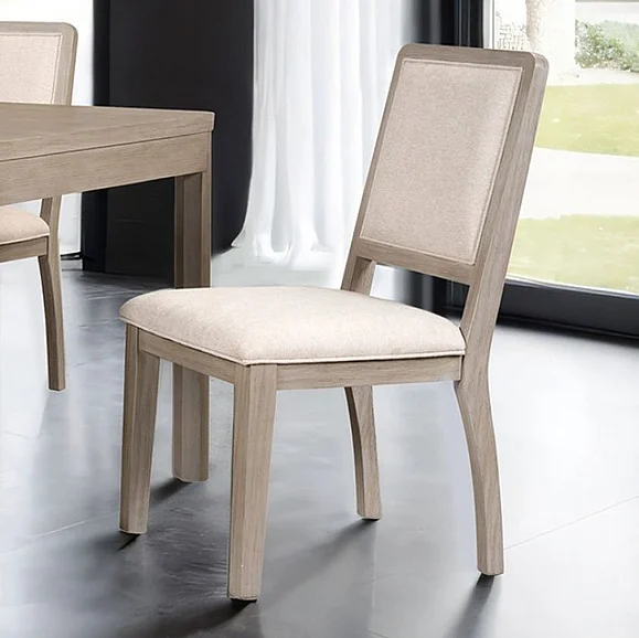 Furniture of America Belize Side Chair in Gray Fog FM39016AK-SC-2PK (Set of 2)