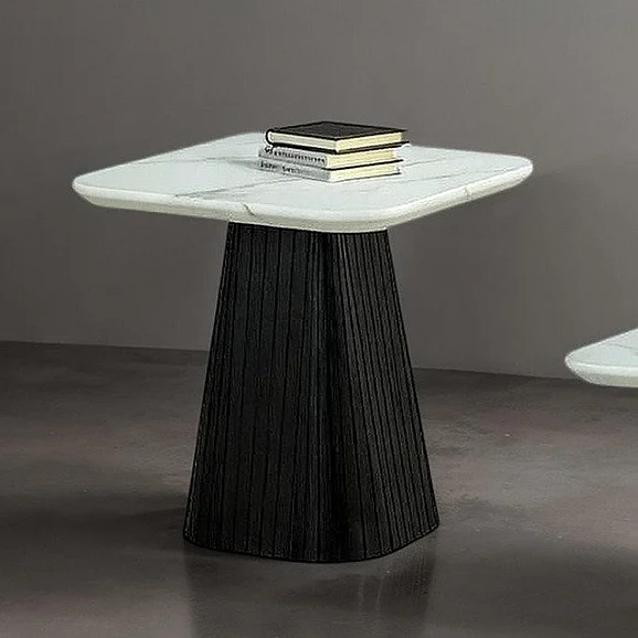 Furniture of America Sindal End Table in Black FM44004BK-E-TABLE