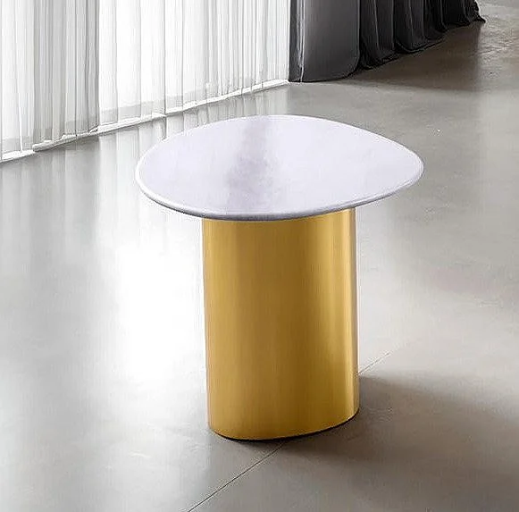 Furniture of America Northwich Side Table in White FM47005WH-ST-TABLE