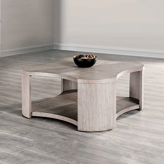 Furniture of America Conisbrough Cocktail Table in Oak FM49004AK-C