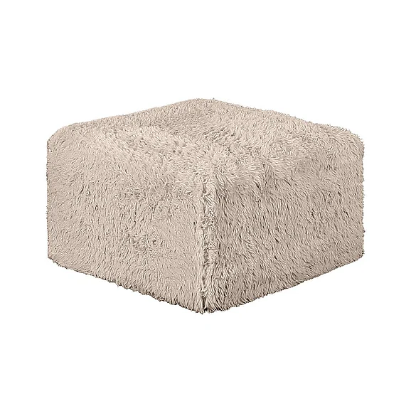 Furniture of America Nappi Ottoman in Taupe FM62102TP-OT