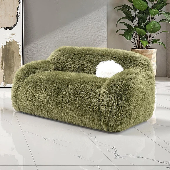 Furniture of America Darwen Loveseat in Green FM64006GR-LV