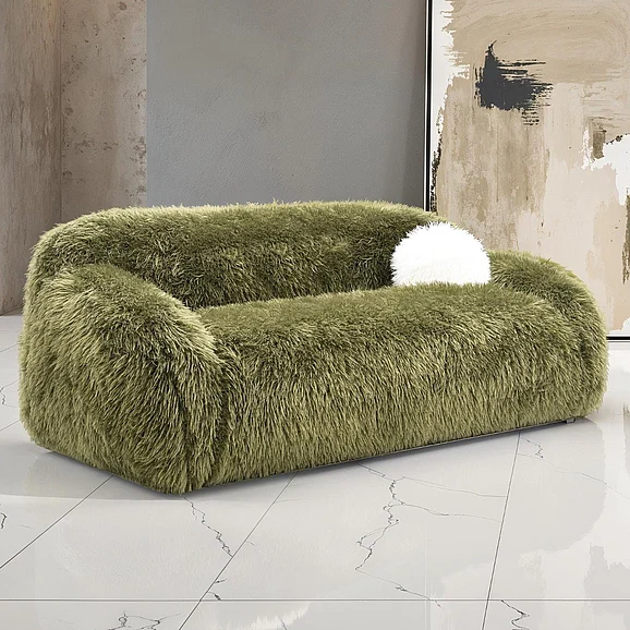 Furniture of America Darwen Sofa in Green FM64006GR-SF