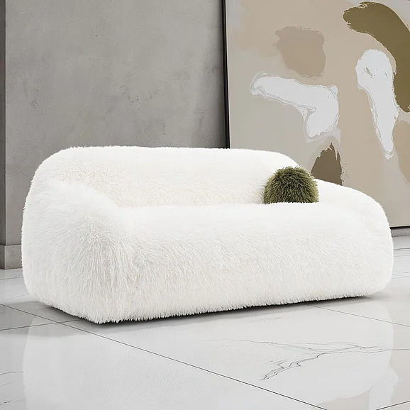 Furniture of America Darwen Sofa in White FM64006WH-SF
