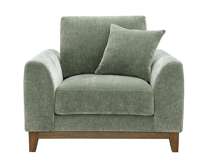 Furniture of America Watton Chair in Olive Green FM64008GR-CH
