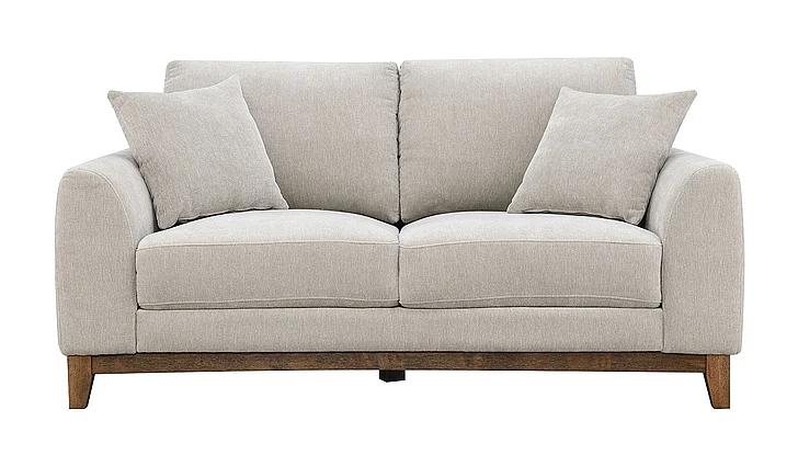 Furniture of America Watton Loveseat in Light Gray FM64008TP-LV