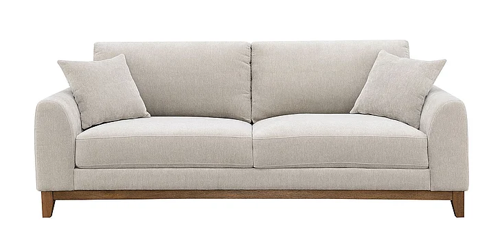 Furniture of America Watton Sofa in Light Gray FM64008TP-SF