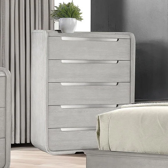 Furniture of America Osterley Chest in Light Gray FM71500LG-C