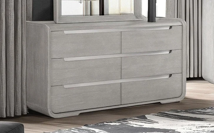 Furniture of America Osterley Dresser in Light Gray FM71500LG-D