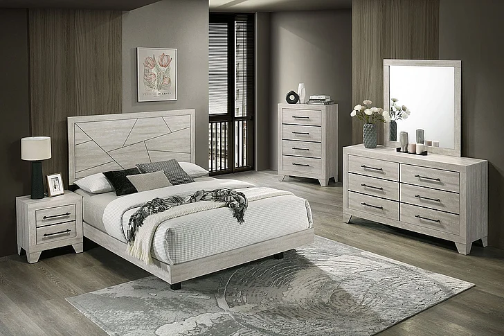 Furniture of America Dubuque Chest in Light Gray FM72003LG-C