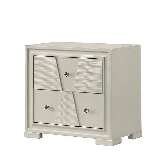 Furniture of America Holsted Nightstand in White FM72012WH-N
