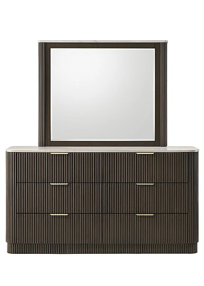 Furniture of America Merthyr Dresser in Dark Walnut FM72014DW-D