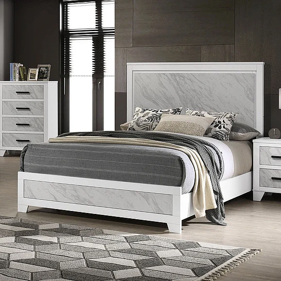 Furniture of America Darlene Queen Bed FM72018WH-Q-BED