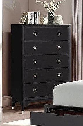 Furniture of America Torrance Chest in Black FM74002BK-C