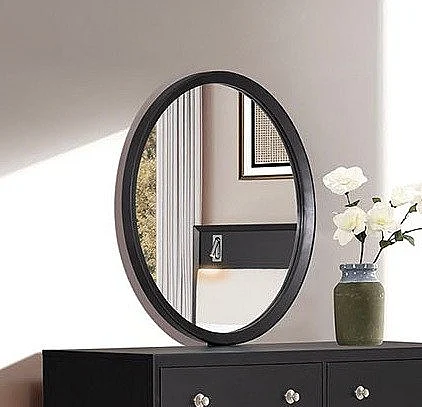 Furniture of America Torrance Mirror in Black FM74002BK-M