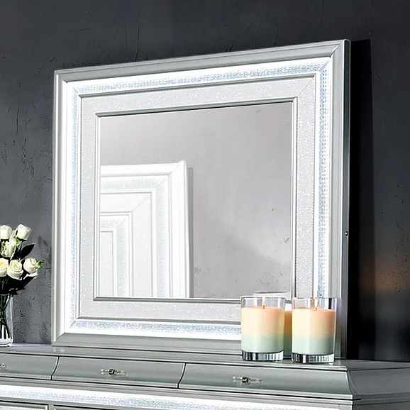 Furniture of America Galea Mirror w/ LED FM74006SV-M