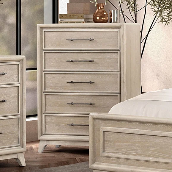 Furniture of America Midhurst Chest in Oak FM7600AK-C
