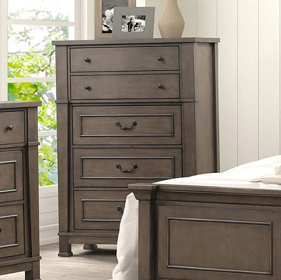 Furniture of America Huddersfield Chest in Dark Walnut FM7702DB-C