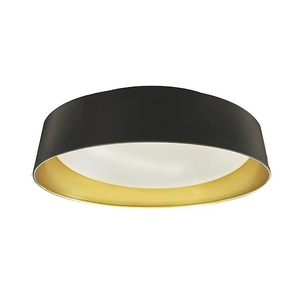 Vinci Lighting LED Flush Mount Ceiling Lighting in Black FM9469-15BK-GD
