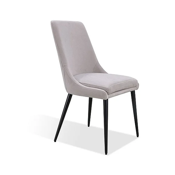 Modus Furniture Winston Dining Chair in Ash Grey FMBF63 (Set of 2)