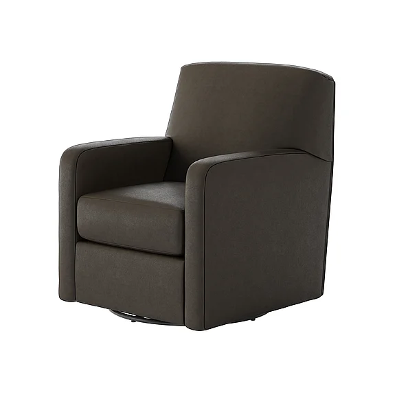 Southern Motion Flash Dance Swivel Glider in Fossil 101 957-18