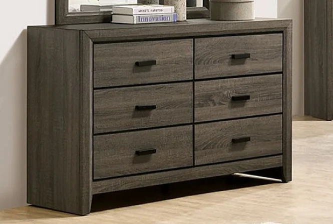 Furniture of America Roanne Dresser in Gray FOA7927D