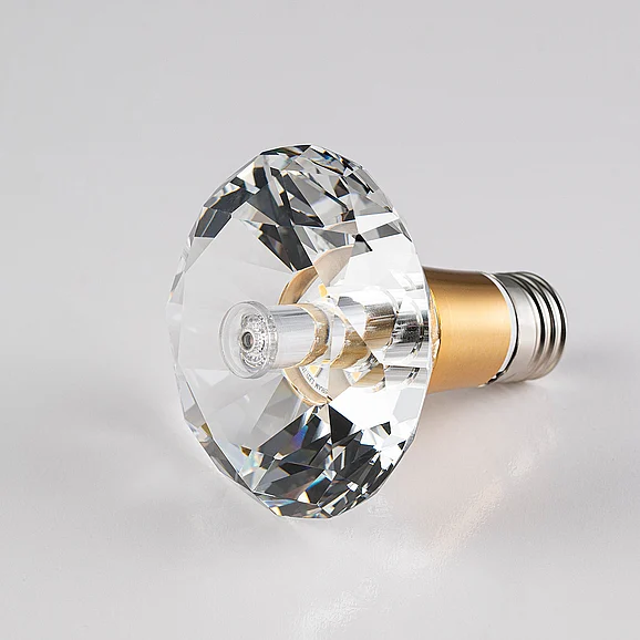 Carro Home Crystal Round Diamond Led Light Bulb - Large FP-07A-80-1