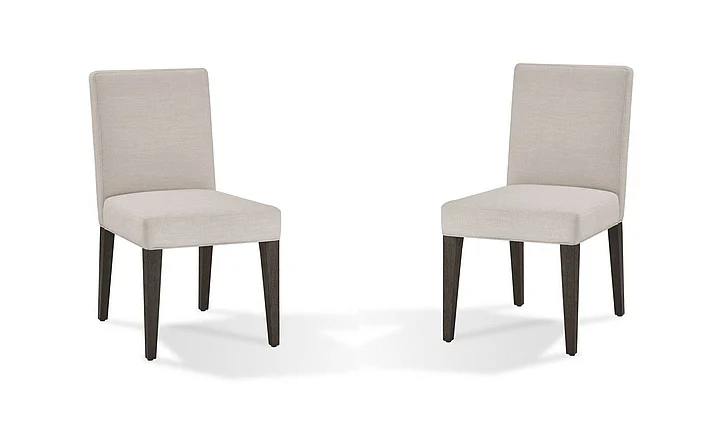 Modus Furniture Modesto Upholstered Side Chair in French Roast FPBL63B (Set of 2)