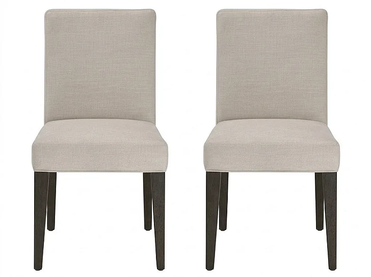 Modus Furniture Modesto Upholstered Side Chair in French Roast FPBL63B (Set of 2)