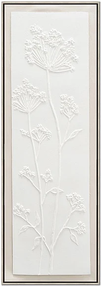 Streamline Art White Flora I E845373
