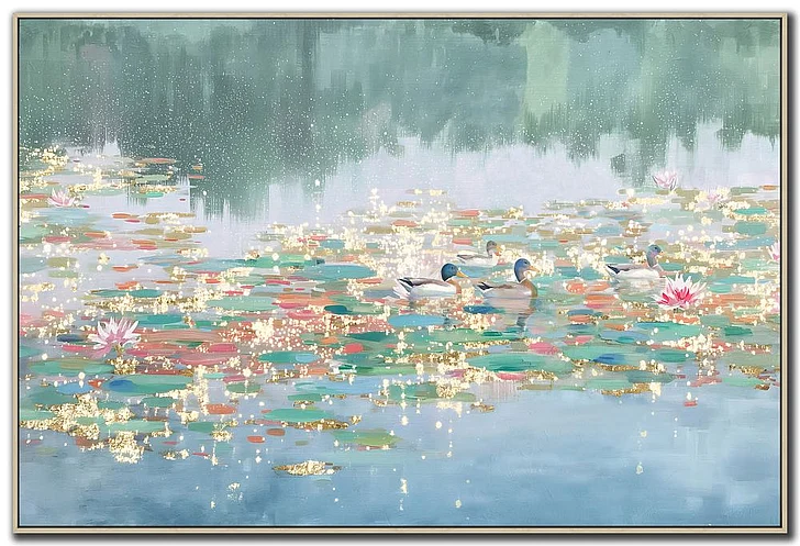 Streamline Art Lily Pond Serenity E863711