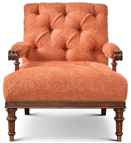 Theodore Alexander Fireside Upholstered Chair A282 CUSTOM ITEM
