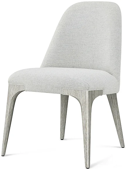 Theodore Alexander Spencer ST. James Side Chair (Set of 2) in Argento TA40108.1DOB