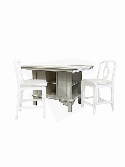 Split Nickel Freedom Pub Table | COFR2