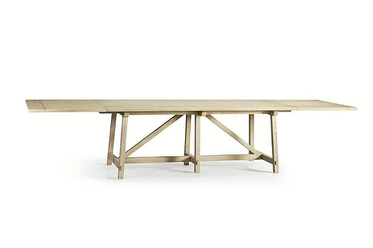Jonathan Charles Timeless French Laundry Table in Stripped Oak 003-2-A61-STO